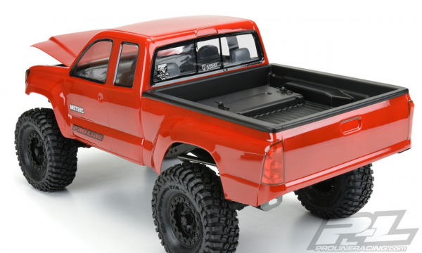 Proline Builders Series: Metric Clear Body for 12.3" (313mm) Wheelbase Scale Crawlers