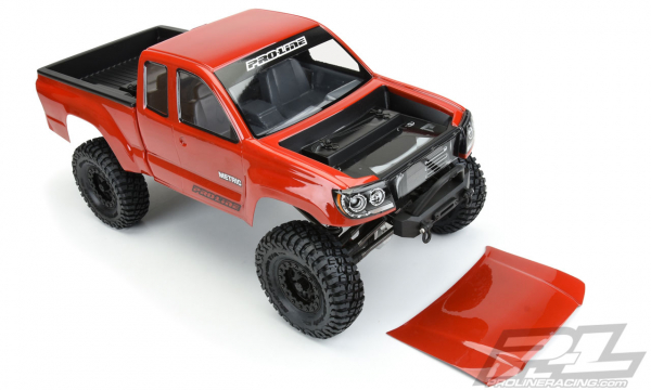 Proline Builders Series: Metric Clear Body for 12.3" (313mm) Wheelbase Scale Crawlers