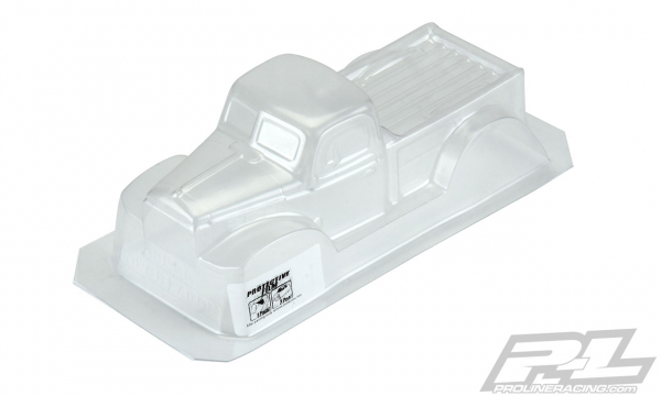 Proline 1946 Dodge Power Wagon Clear Body for SCX24 JLU