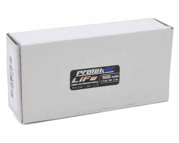 ProTek  2x1S Sport Race 15C Stick LiFe Batterie (Kyosho Mini-Z) nP62 (3.3V/500mAh)