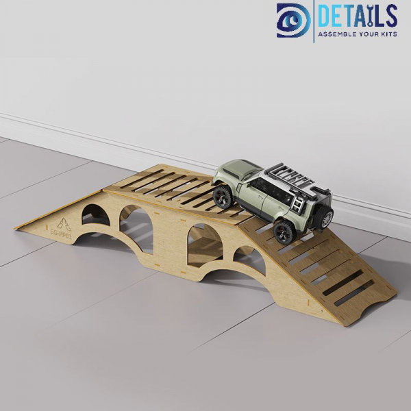 Crawler Park Kit - Bogenbrücke - für 1/24 & 1/18 Crawler