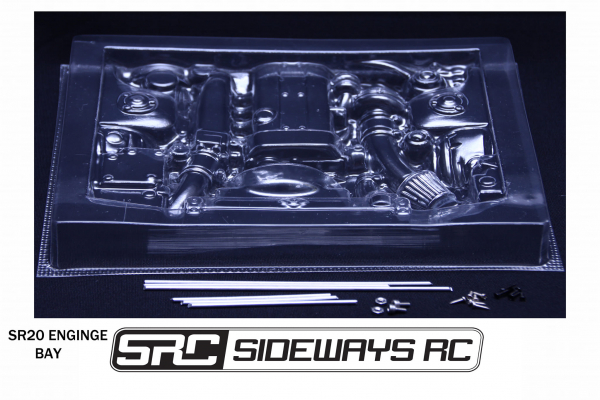 Sideways RC SRC20 Engine Bay for 1/10 Drift