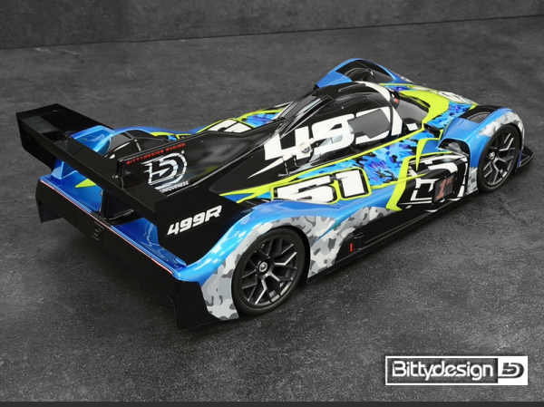 Bittydesign 499R 1/10 LMH 190mm Clear Body