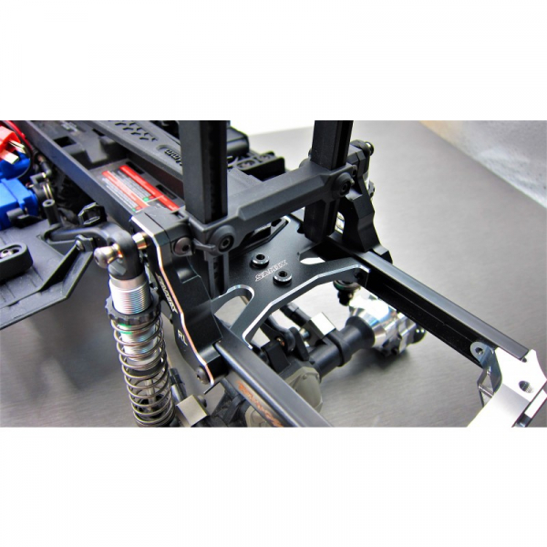 Samix TRX-4 Alum. rear chassis brace (black)