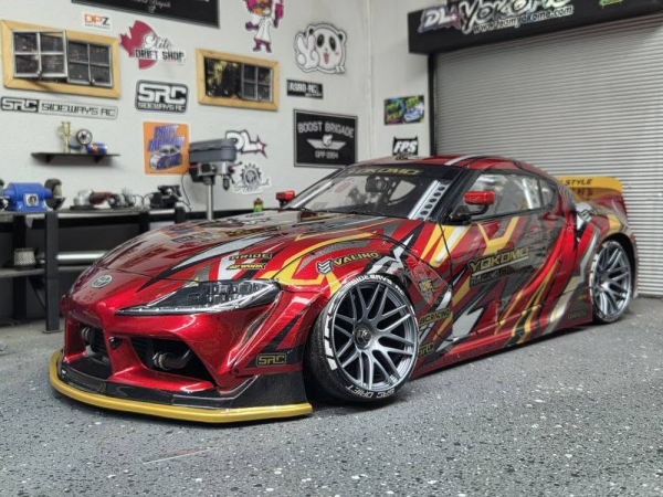 Sideways RC R2 1/10 Drift Felgen 6mm Offset Bronze (2)