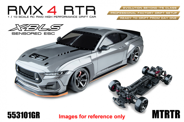 MST RWD Drift Car RMX 4 RTR MTRTR 275 (Grey) - Brushless sensored