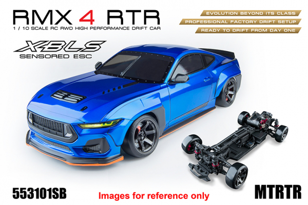 MST RWD Drift Car RMX 4 RTR MTRTR 275 (Silver Blue) - Brushless sensored