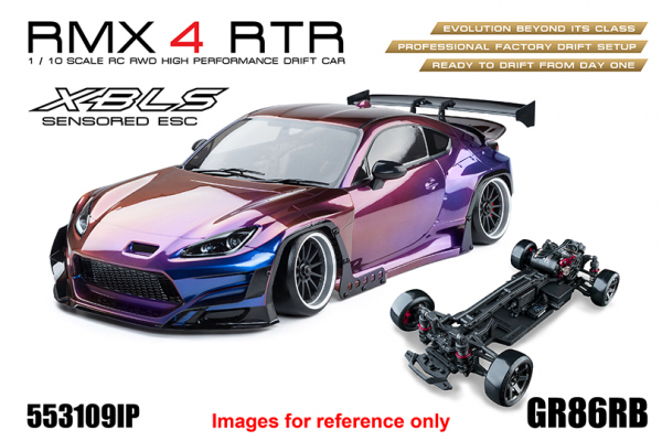 MST RWD Drift Car RMX 4 RTR GR86RB (Iridescent Purple) - Brushless sensored