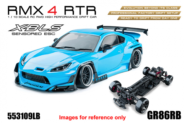 MST RWD Drift Car RMX 4 RTR GR86RB (Light Blue) - Brushless sensored