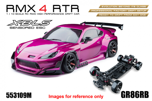 MST RWD Drift Car RMX 4 RTR GR86RB (Magenta) - Brushless sensored