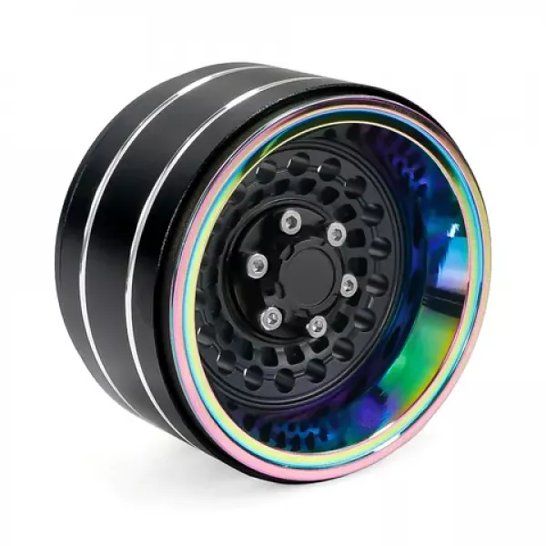 1.9" Aluminium Beadlock Crawler Felgen 4 Stück - Dazzling colour - Black