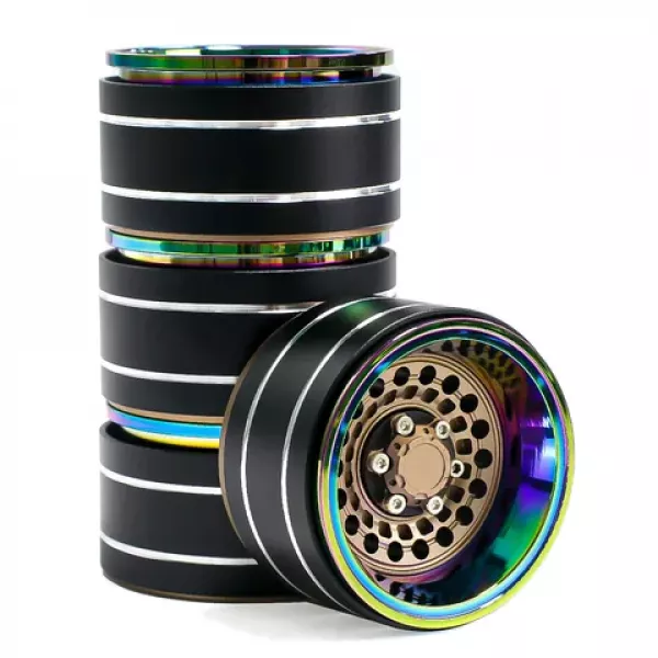 1.9" Aluminium Beadlock Crawler Felgen 4 Stück - Dazzling colour - Copper