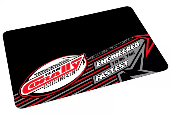 Team Corally - Pit Mat - Medium - 900x600mm - 3mm thick