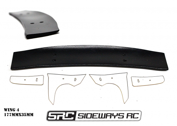 Sideways RC Wing 4  - 175x35mm
