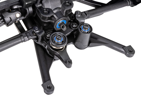 Traxxas Bigfoot 4x4 BL-2S blau 1/10 Monster-Truck RTR nP825 BL-2S Brushless, HD-Teile mit 2827X Akku + 2920 Lader