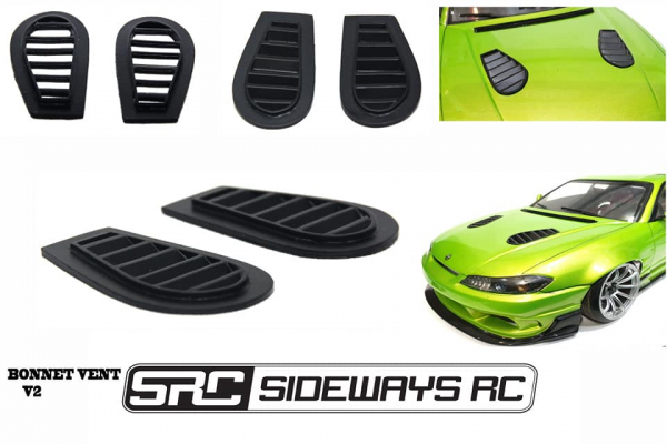 Sideways RC Bonnet Vent Kit 2