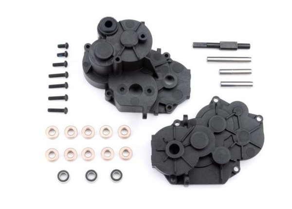 Traxxas Gearbox housing (front & rear) (for #9891 transmission) -  TRX-4M