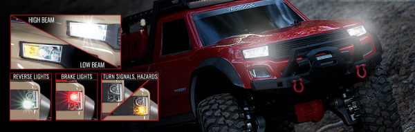 Traxxas TRX-4 Sport Pro Scale LED Light Set