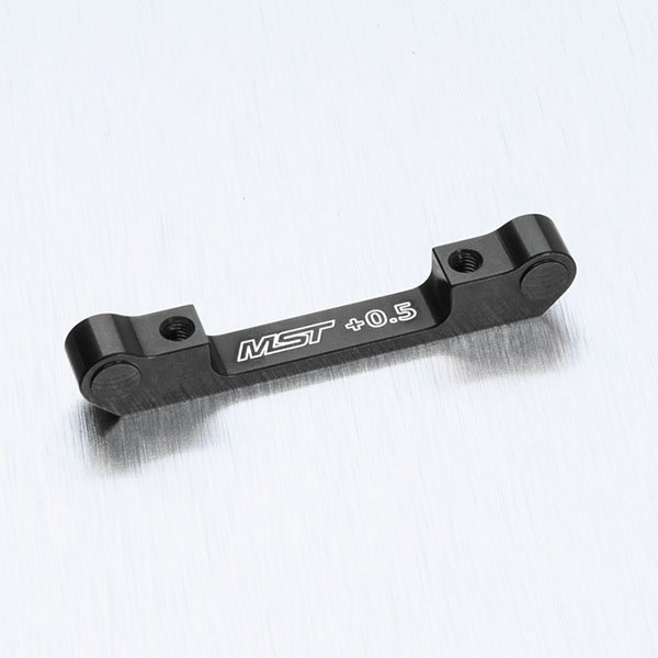 MST Alum. suspension mount (+0.5) (black)