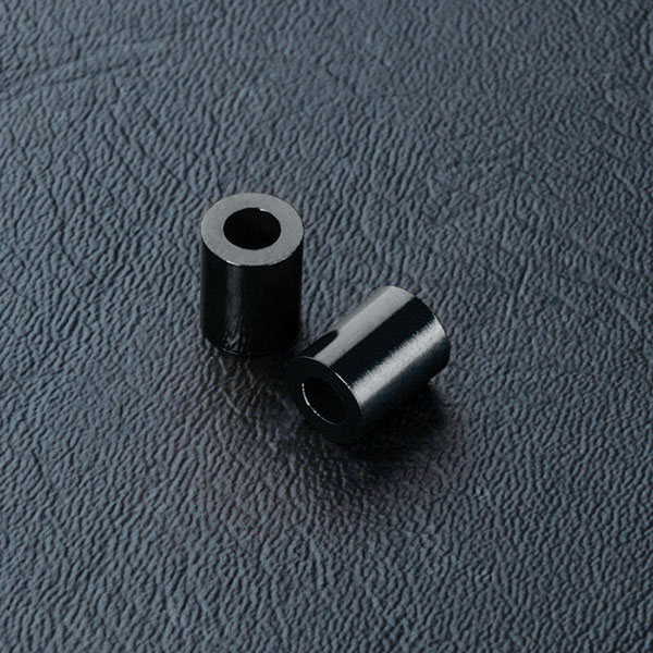 MST Alum. spacer 3X5.5X7 (black) (2)