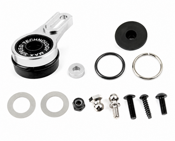 MST Aluminium 8-Adjusting Servo Saver - Silver
