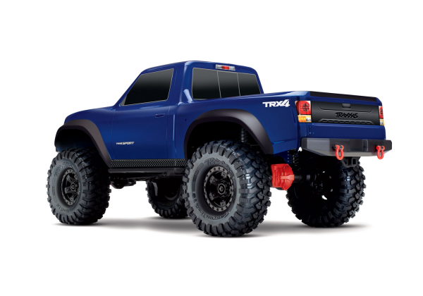 Traxxas TRX-4 Sport 4x4 blue 1/10 Scale-Crawler RTR Brushed, Clipless