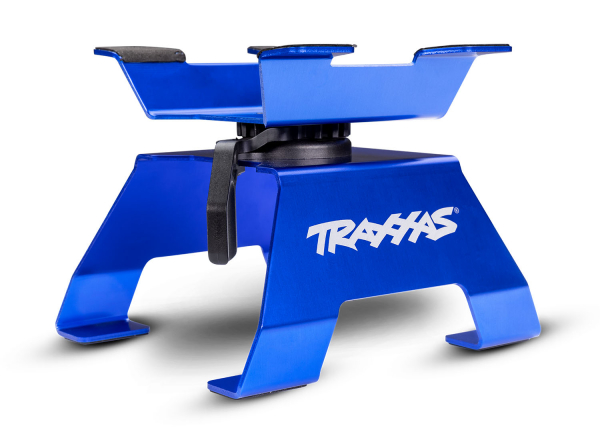 Traxxas Auto-Stand Aluminium 1/10-1/8 blau