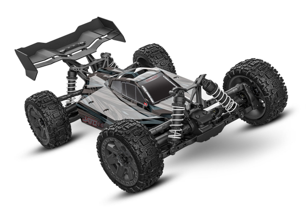 Traxxas JATO 4x4 BL-2S Brushless schwarz RTR nP825 HD-Teile mit 2827X Akku + 2920 Lader