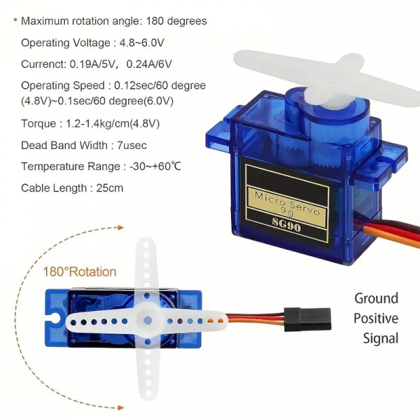 Mini Analog-Servo SG90 1.4kg