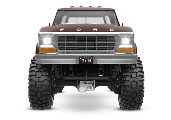 Traxxas TRX-4M Ford F150 4x4 lifted braun 1/18 Crawler RTR Brushed, mit Akku und USB Ladegerät