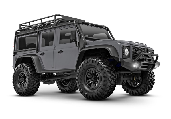 Traxxas TRX-4M LR Defender 4x4 RTR Sillber inkl. Akku/Lader 1/18 4WD Scale-Crawler