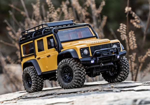 Traxxas TRX-4M LR Defender 4x4 RTR Tan w. battery/charger 1/18 4WD Scale-Crawler