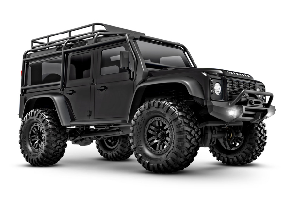 Traxxas TRX-4M LR Defender 4x4 RTR Schwarz inkl. Akku/Lader 1/18 4WD Scale-Crawler