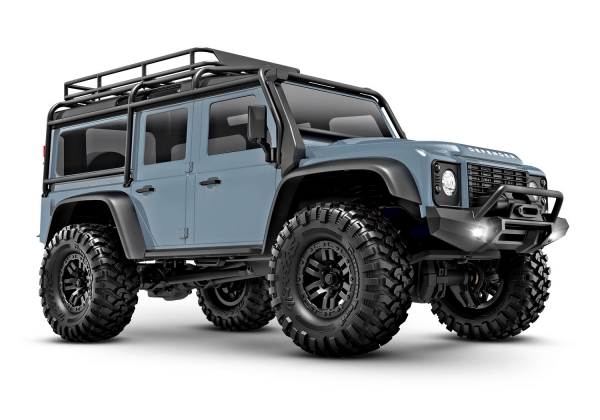 Traxxas TRX-4M LR Defender 4x4 RTR X-Blau inkl. Akku/Lader 1/18 4WD Scale-Crawler