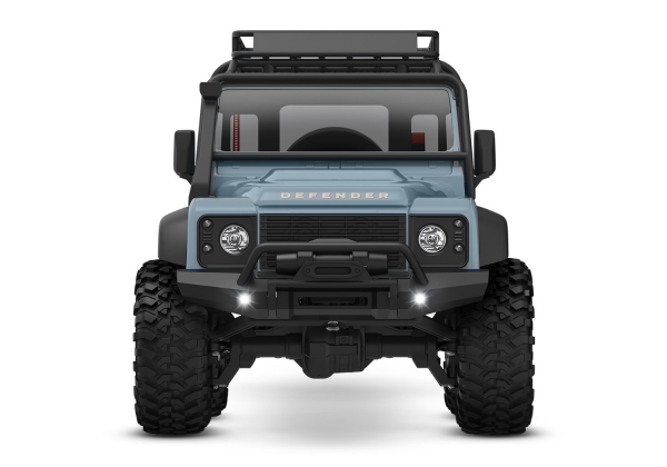 Traxxas TRX-4M LR Defender 4x4 RTR X-Blau inkl. Akku/Lader 1/18 4WD Scale-Crawler