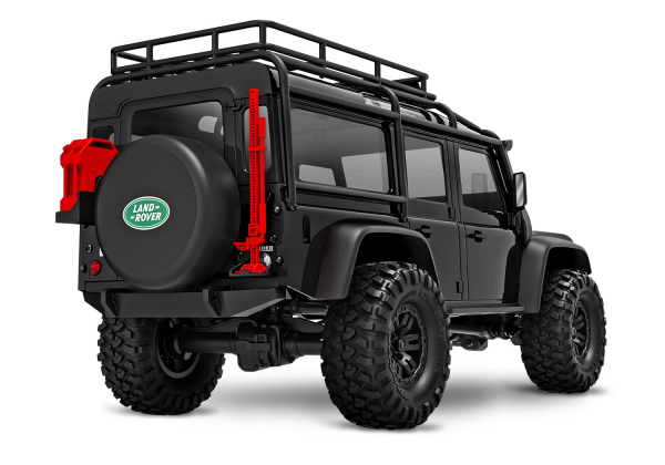 Traxxas TRX-4M LR Defender 4x4 RTR Schwarz inkl. Akku/Lader 1/18 4WD Scale-Crawler