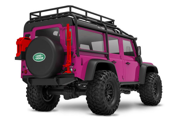 Traxxas TRX-4M LR Defender 4x4 RTR Pink inkl. Akku/Lader 1/18 4WD Scale-Crawler