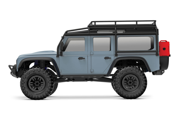 Traxxas TRX-4M LR Defender 4x4 RTR X-Blau inkl. Akku/Lader 1/18 4WD Scale-Crawler