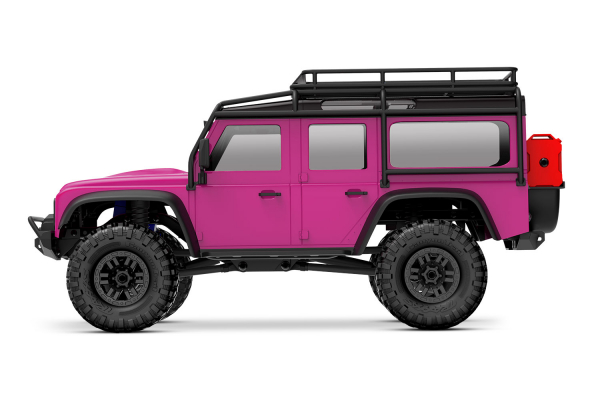 Traxxas TRX-4M LR Defender 4x4 RTR Pink inkl. Akku/Lader 1/18 4WD Scale-Crawler