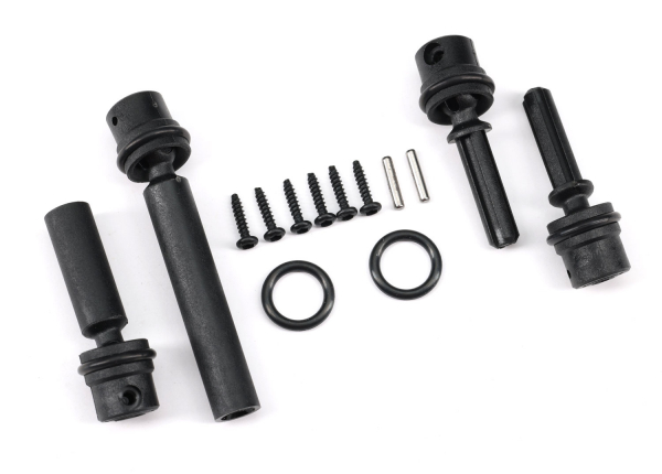 Traxxas  Driveshafts, center, assembled (front & rear) TRX-4M