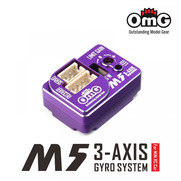 OMG Racing M5 3-Axis Drift Gyro System für 1/27,1/28, MINI-Z & MINI-Q