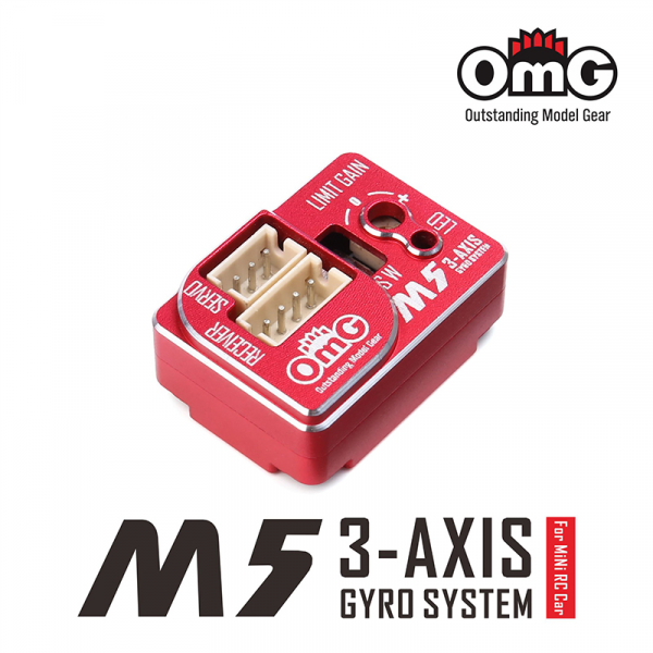 OMG Racing M5 3-Axis Drift Gyro System für 1/27,1/28, MINI-Z & MINI-Q
