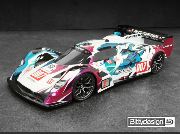 Bittydesign AMR10 1/10 LMH 190mm Karosserie