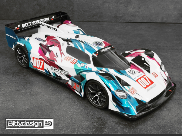 Bittydesign AMR10 1/10 LMH 190mm Karosserie