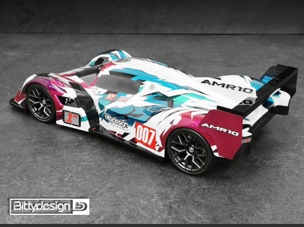 Bittydesign AMR10 1/10 LMH 190mm Karosserie