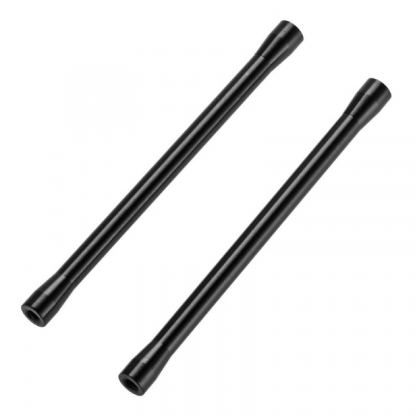 Axial Threaded Aluminum Link 7.5x101.5mm - Grey (2pcs)