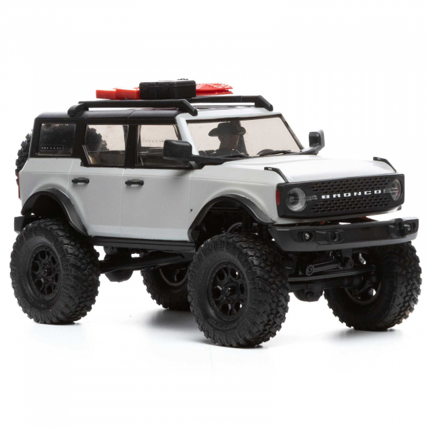 Axial 1/24  SCX24 2021 Ford Bronco 4WD Truck Brushed RTR, Grey