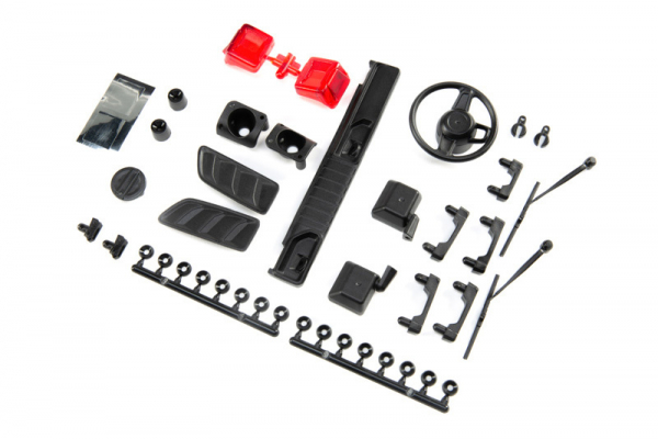 Axial Exterior Body Detail Parts Jeep JLU: SCX10 III