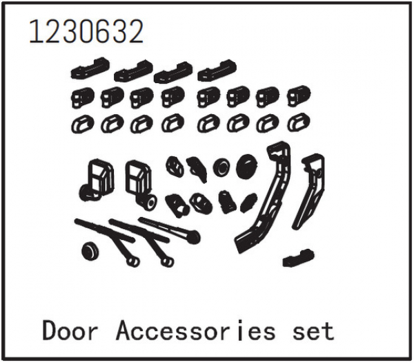 Absima Accessories Set Body - Sherpa CR3.4