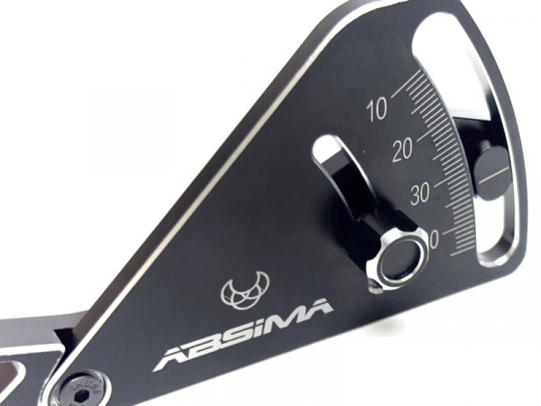 Absima Setup Werkzeug - Alu Höhenlehre 10-45mm für 1/10  1/8 Offroad